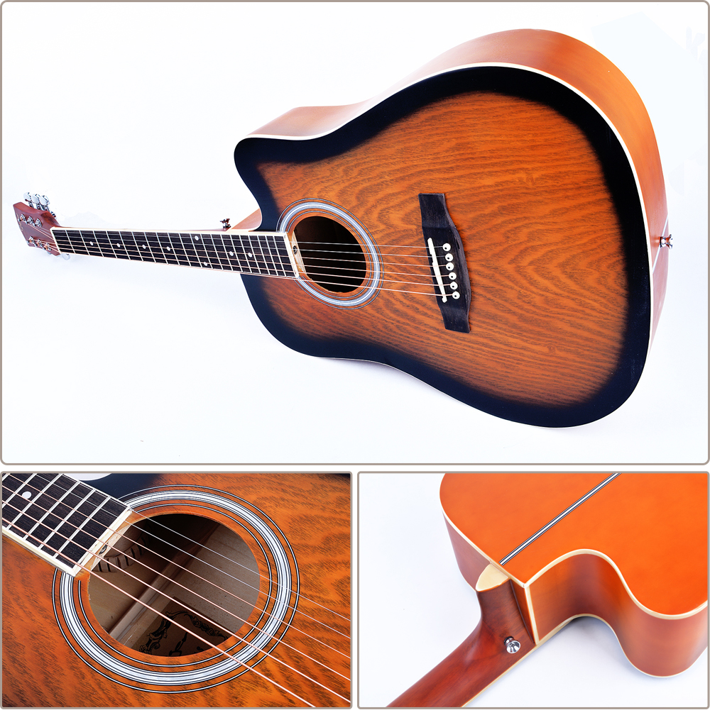 斯麦/Smiger GA-H41 41寸夹板吉他 吉他产品细节